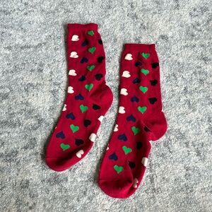 Kate Spade Heart Socks - 1 pair NWOT